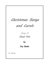 Christmas Songs And Carols (2nd edition): 11 - Sleigh Ride